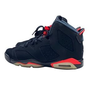 Nike Air Jordan 6 Retro Infrared Size 6.5 Youth Black
